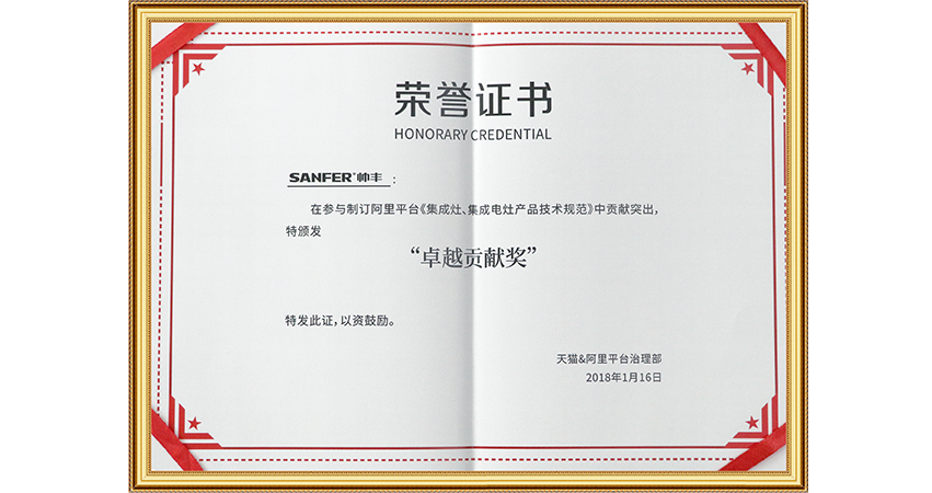 卓越貢獻(xiàn)獎(jiǎng)