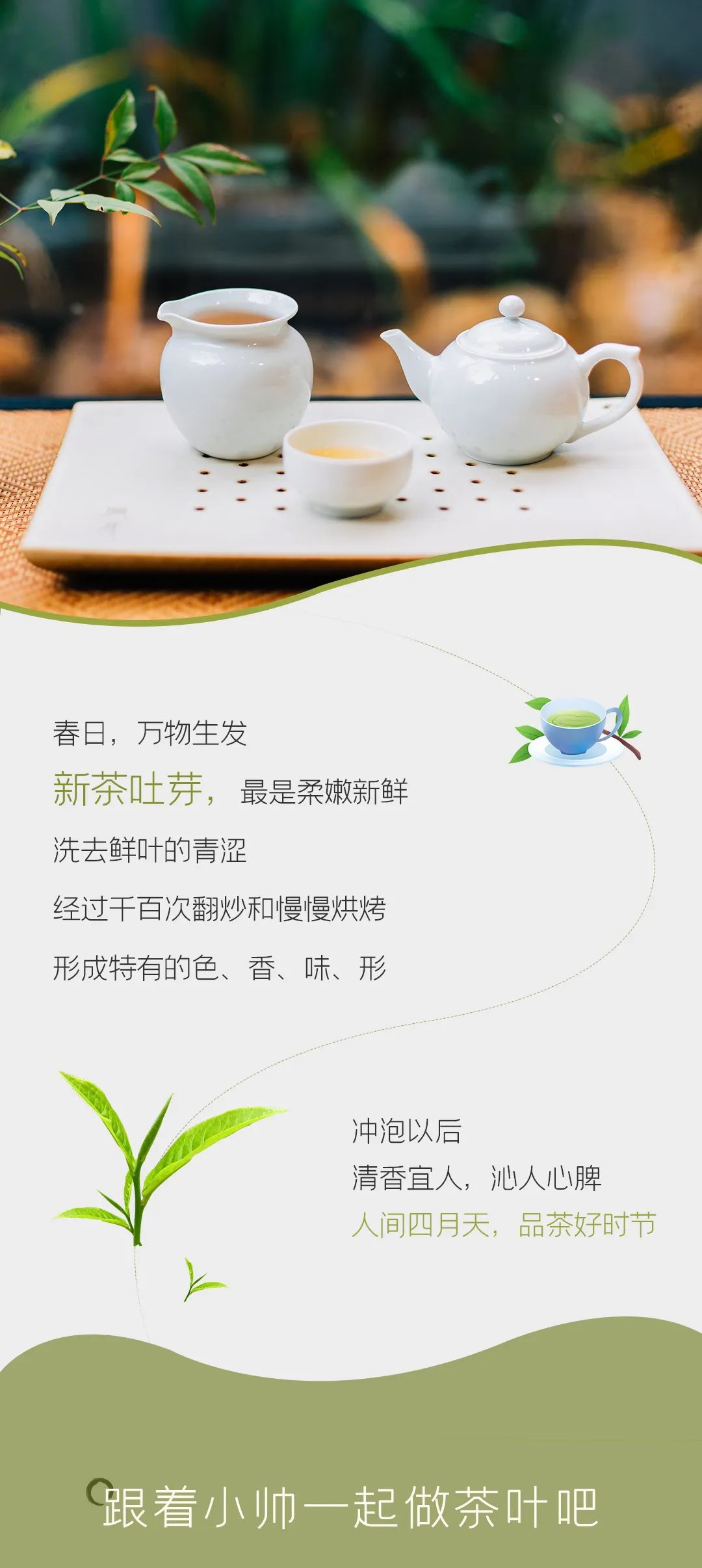 四食豐語(yǔ)|萬(wàn)八千的春茶，自己在家就能做