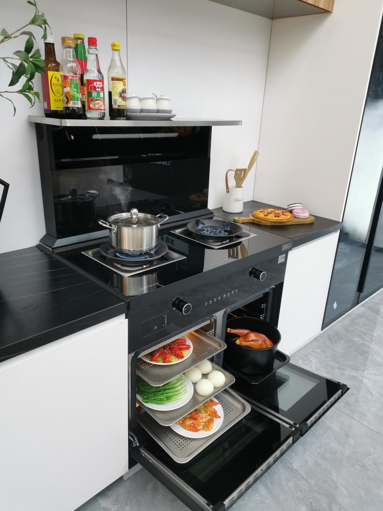 小戶型如何裝修廚房？這款帥豐集成灶，巧妙利用每一寸空間