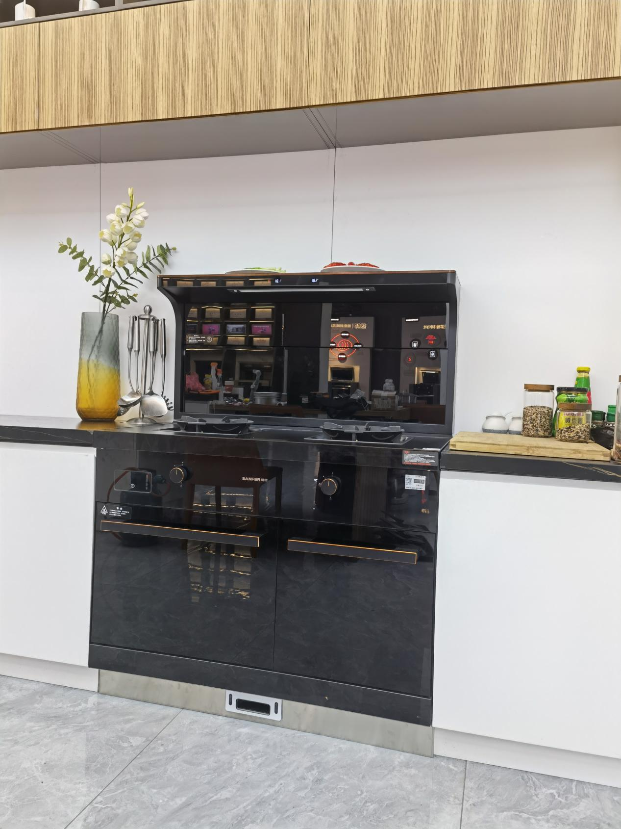 集成灶10大品牌帥豐X1雙子星Max蒸烤同步集成灶，母親節(jié)甄選好物