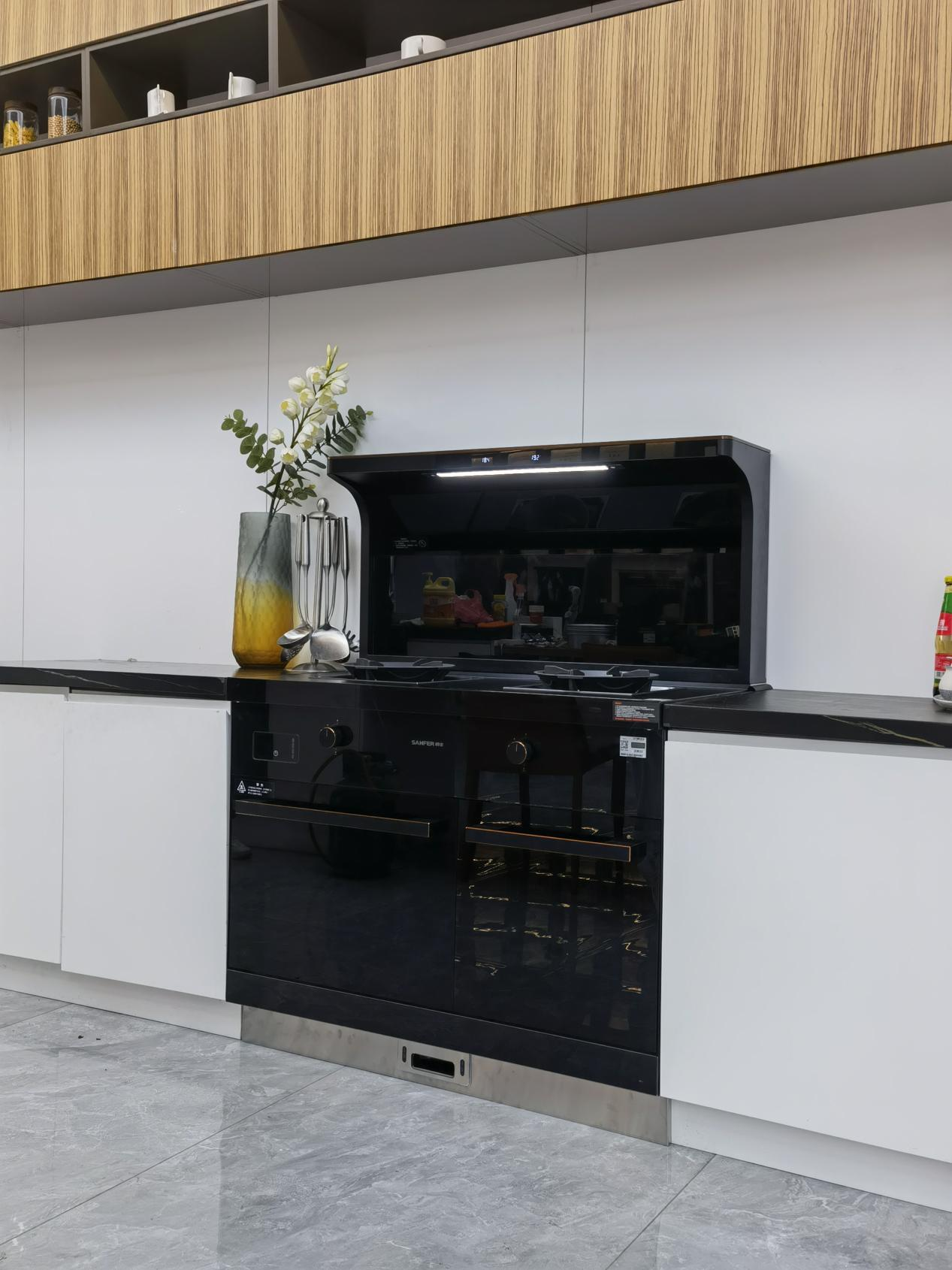 集成灶10大品牌帥豐X1雙子星Max蒸烤同步集成灶，母親節(jié)甄選好物