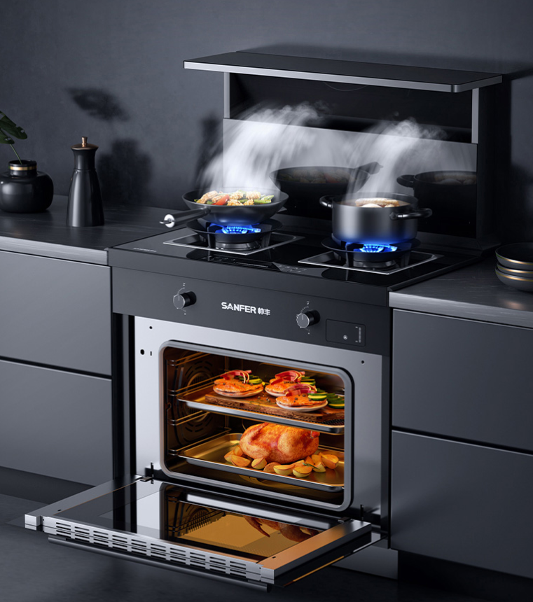 集成灶品牌蒸烤一體怎么選？帥豐電器用實力說話