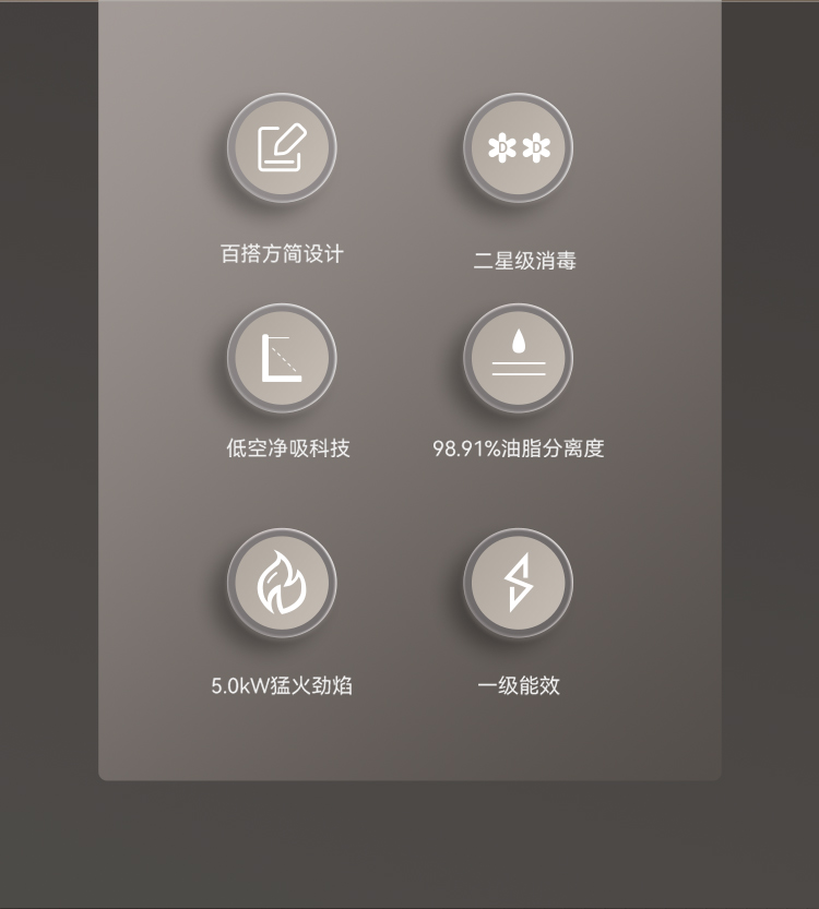 帥豐ND6消毒柜款集成灶