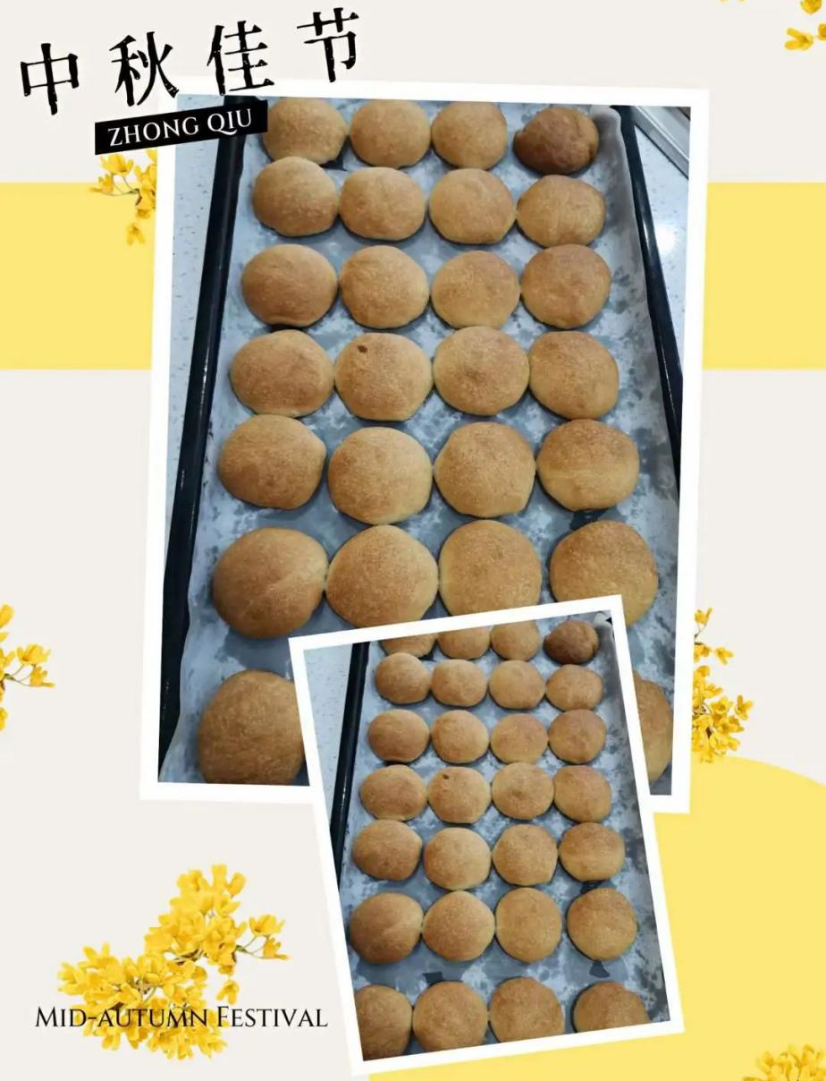 帥豐集成灶風(fēng)火輪蒸烤箱烤制的花式月餅，盡享中秋團圓味！