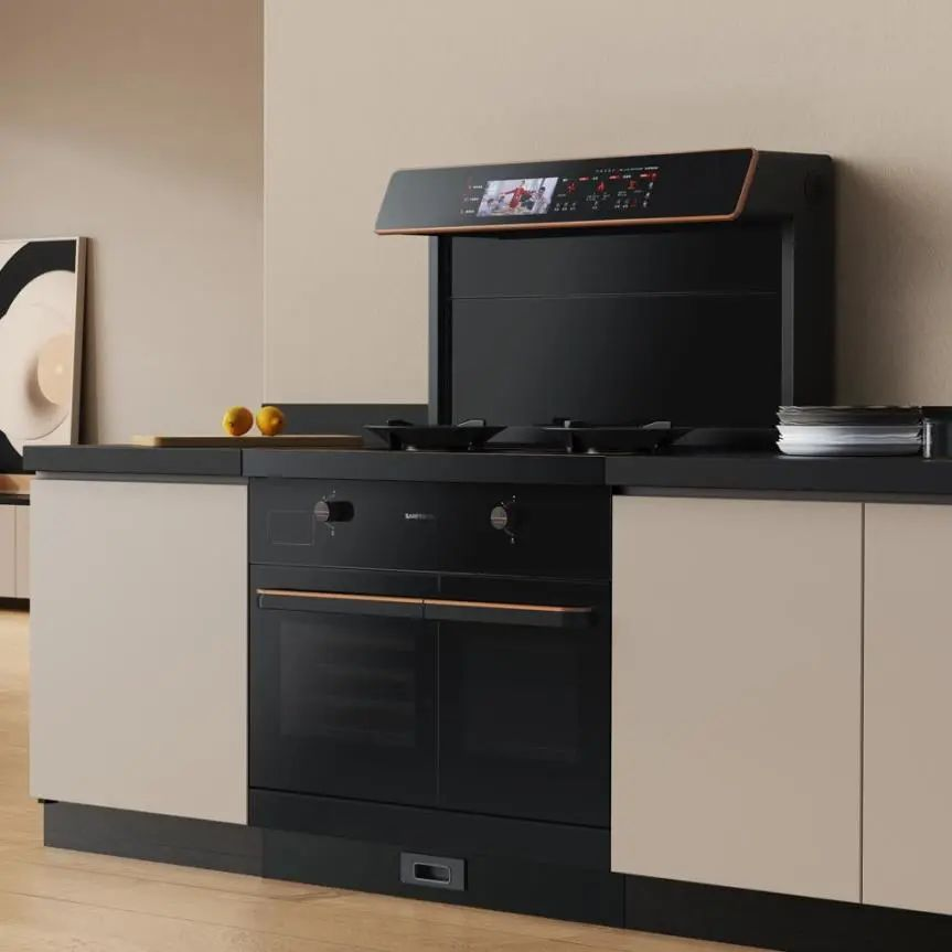 一家六口，三代同堂，帥豐集成灶烹飪愛的味道,傳遞家的溫暖！