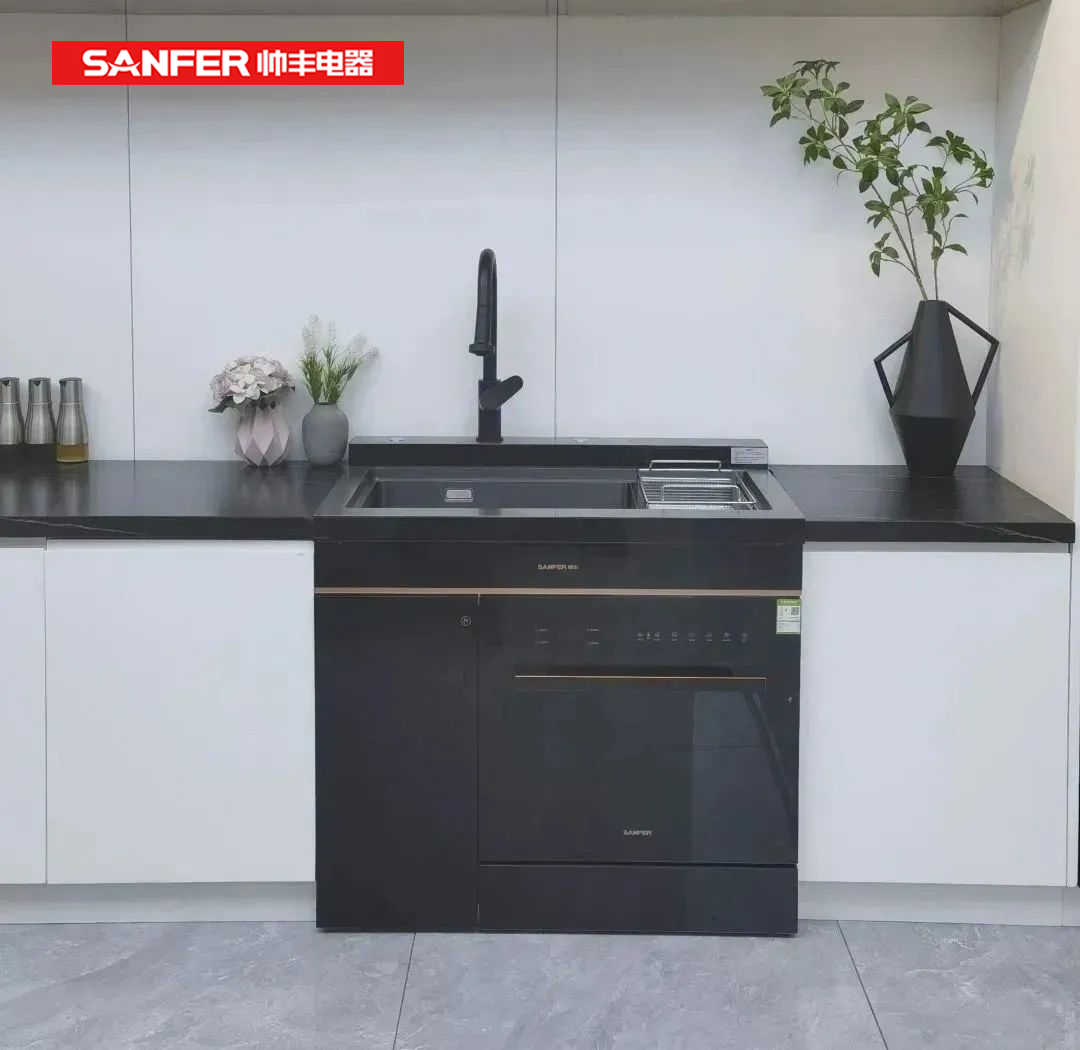 帥豐洗碗機(jī)集成水槽，給父母溫暖的陪伴！