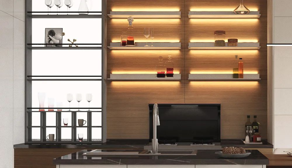 裝修效果圖|櫥柜選得好，讓我懂了什么才叫有效裝修！