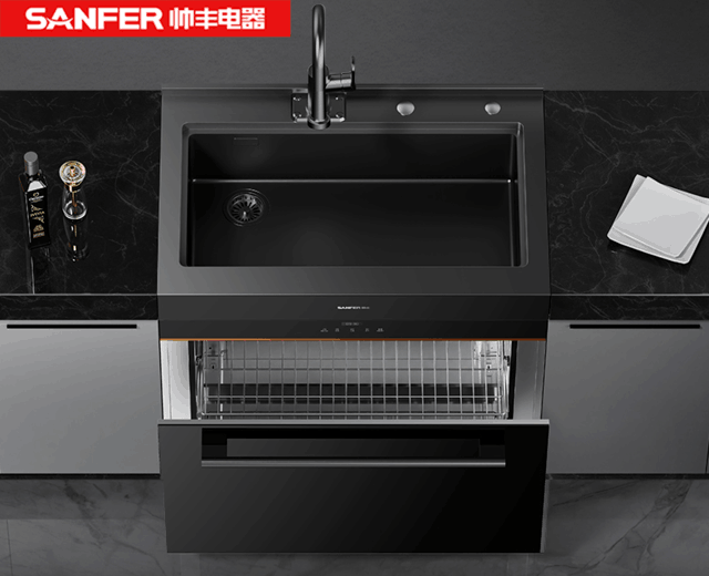 拿什么拯救廚房臟亂差，帥豐集成灶+集成水槽滿足所有需求