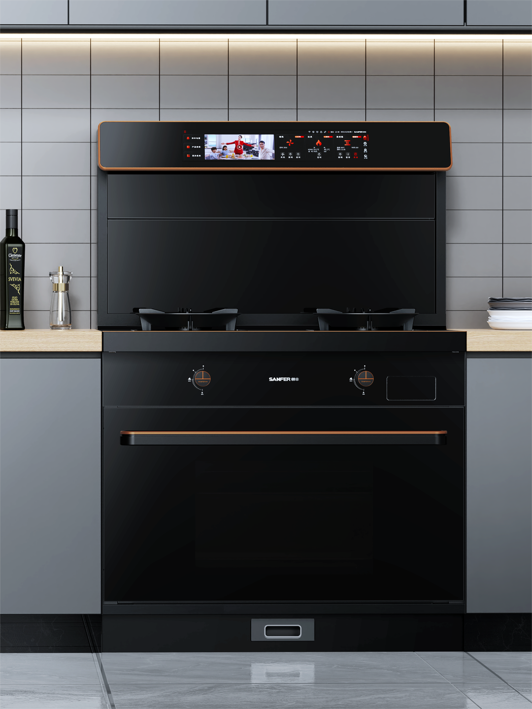 老廚房改造大變樣，帥豐集成灶+洗碗機(jī)集成水槽就是這么神！