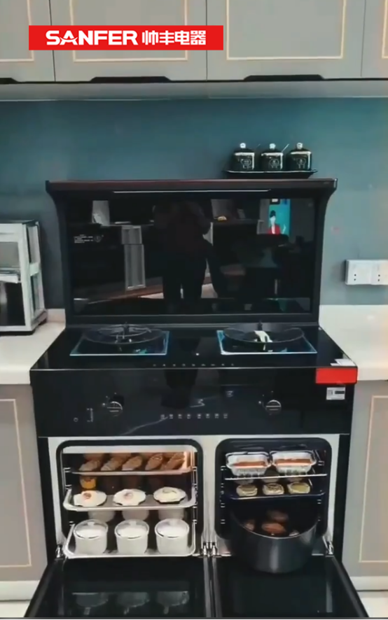 開放式廚房裝修難？集成灶這次可幫了大忙！