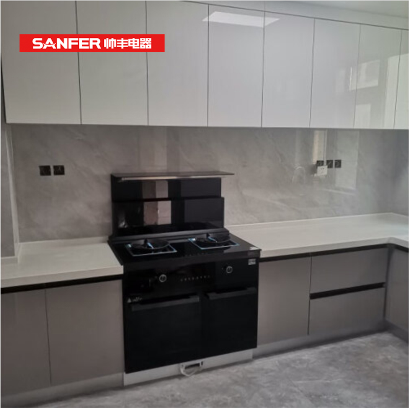 開(kāi)放式廚房搭配集成灶，好用！