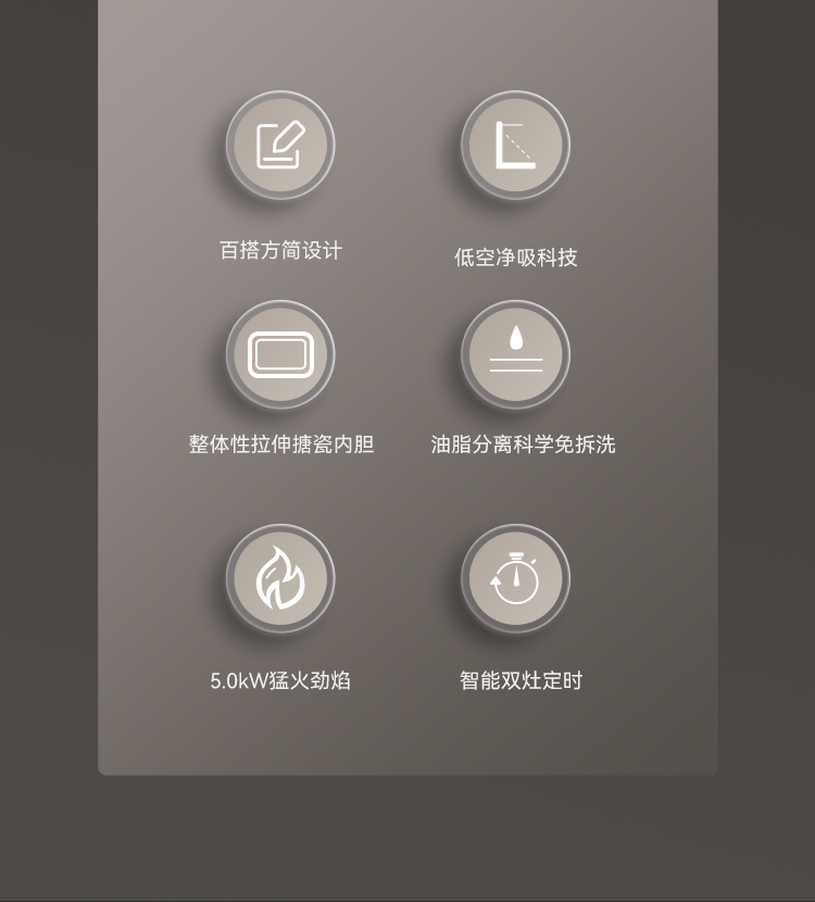 帥豐ND6蒸烤一體集成灶