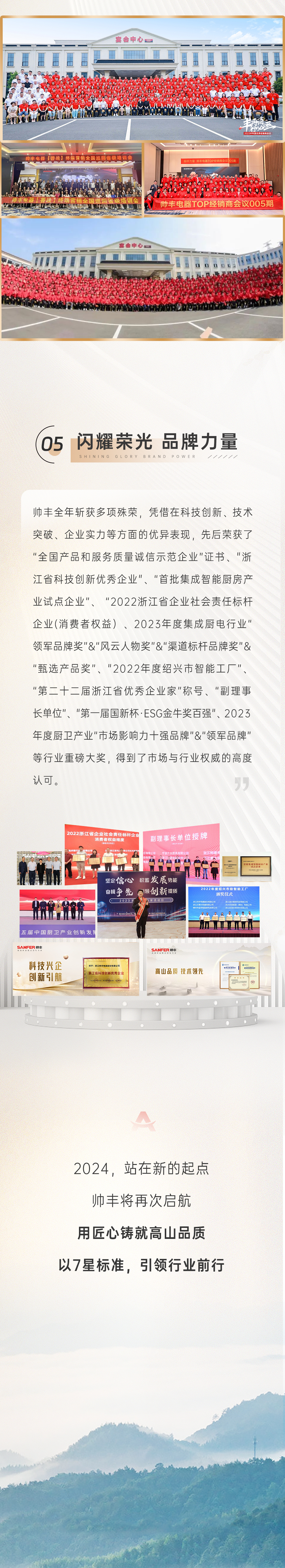 年度豐光 | 匠心鑄就高山品質(zhì)，帥豐以7星標(biāo)準(zhǔn)引領(lǐng)行業(yè)