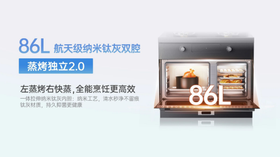 尖端性能旗艦，行業(yè)5大引領(lǐng) | 時(shí)空S7雙腔烹飪，盡在掌握