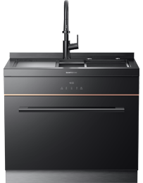 JS-W20-90集成水槽（黑色）