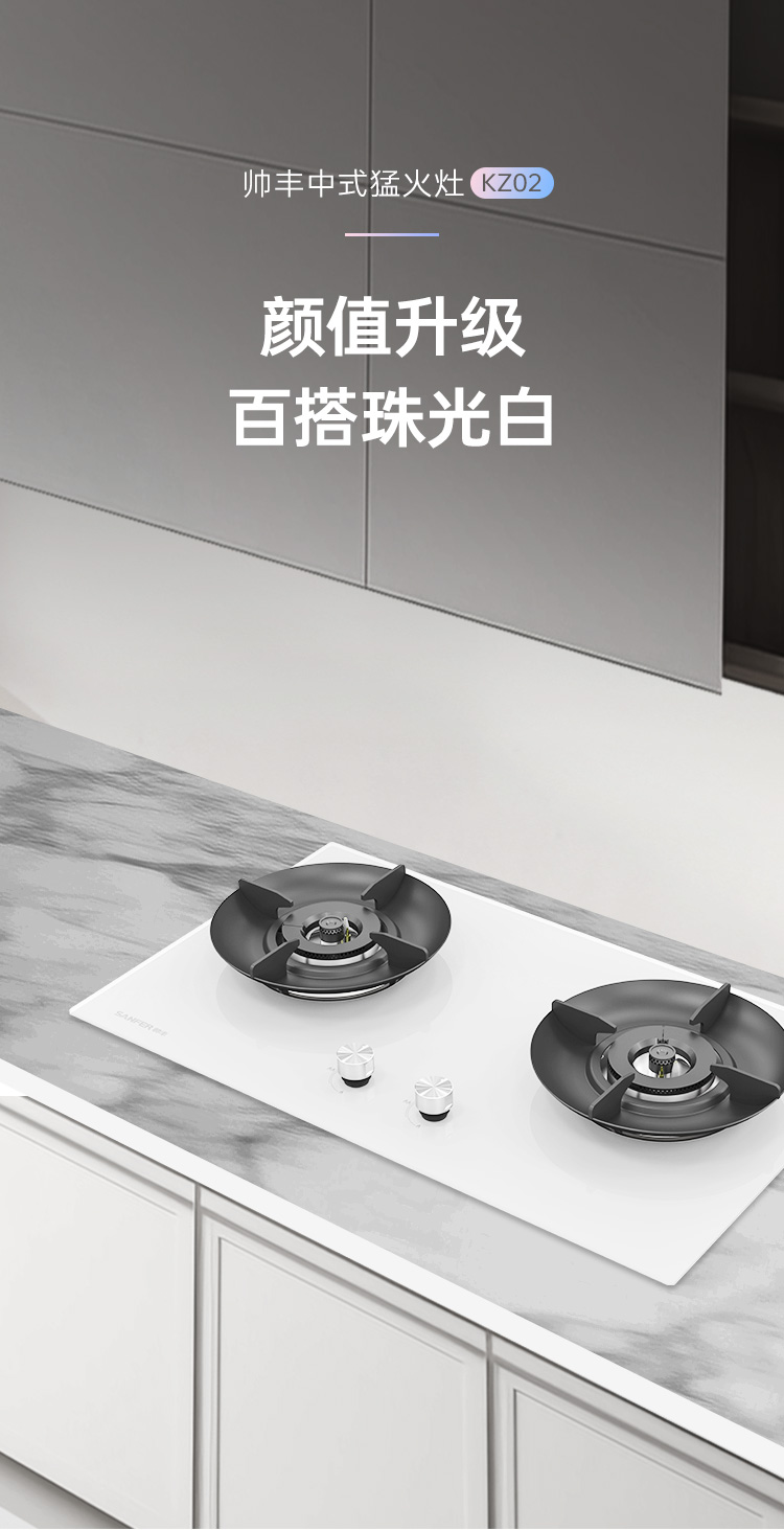 帥豐KZ02智能猛火灶煙機(jī)灶具