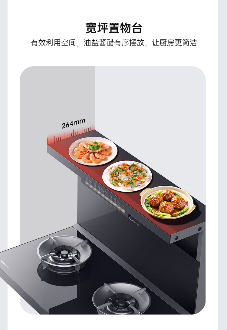 帥豐理想L3蒸烤獨(dú)立集成灶
