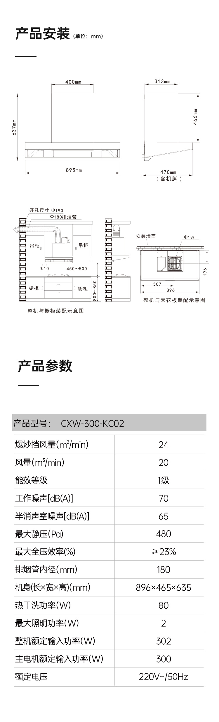 帥豐KC02上排煙機(jī)煙機(jī)灶具