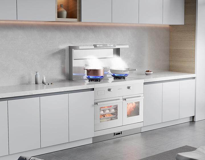 廚房搞這么白，真的好打理嗎？