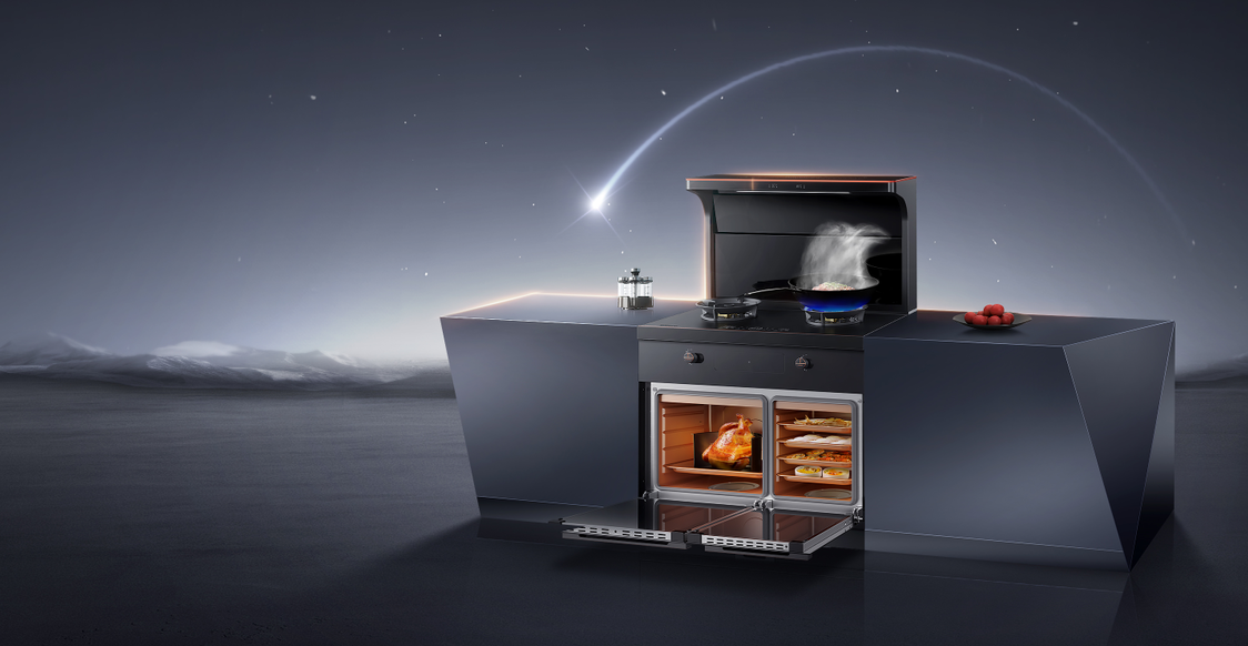 蓋得&帥豐電器權(quán)威測評 帥豐星辰X1集成灶，廚房裝修首選！