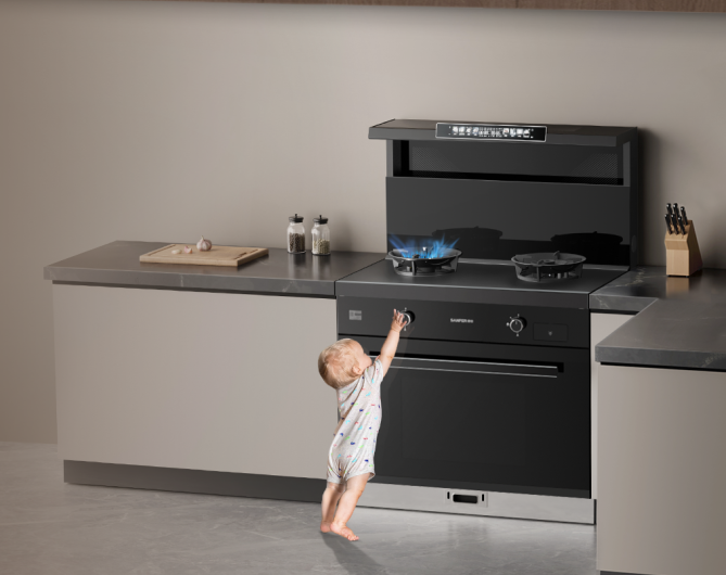 安全感爆棚！你的廚房安全由帥豐集成灶來守護(hù)！