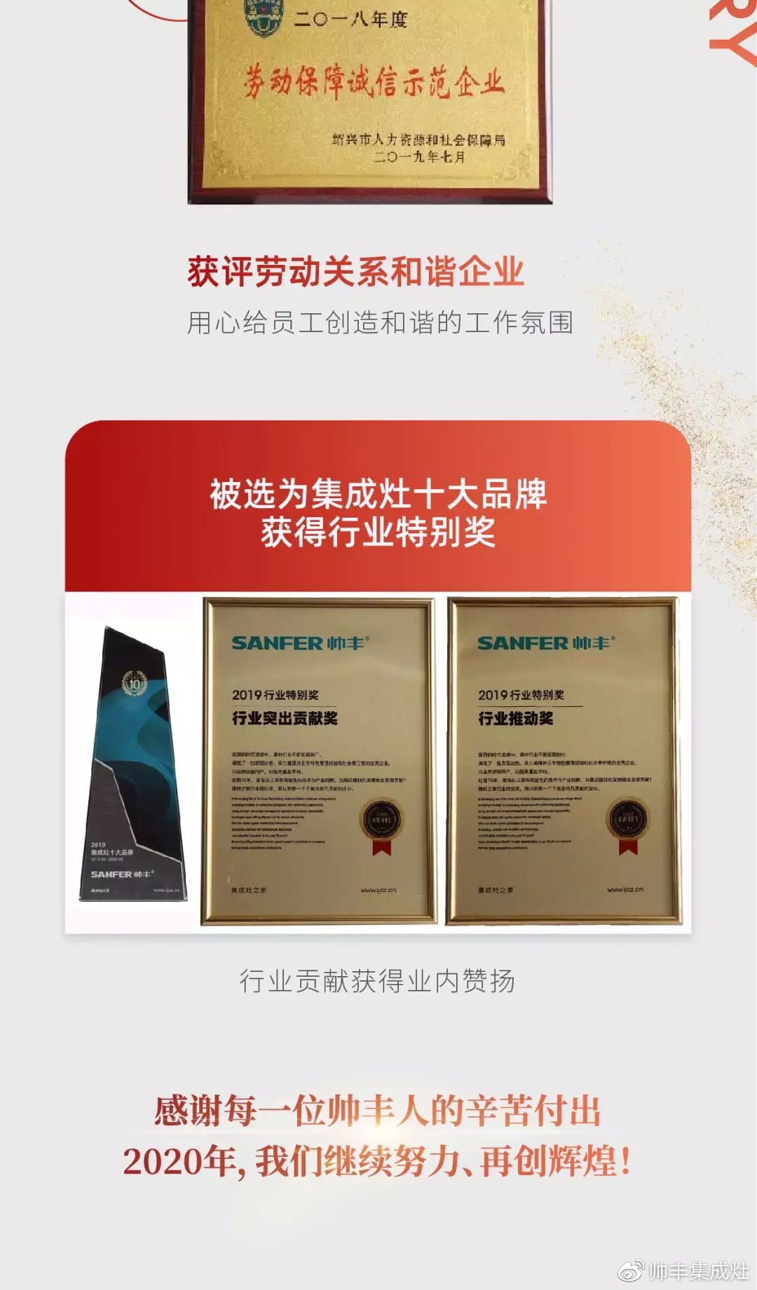 2019豐采時(shí)刻 | 帥豐狂攬多項(xiàng)榮譽(yù)，軍功章有你的一半！