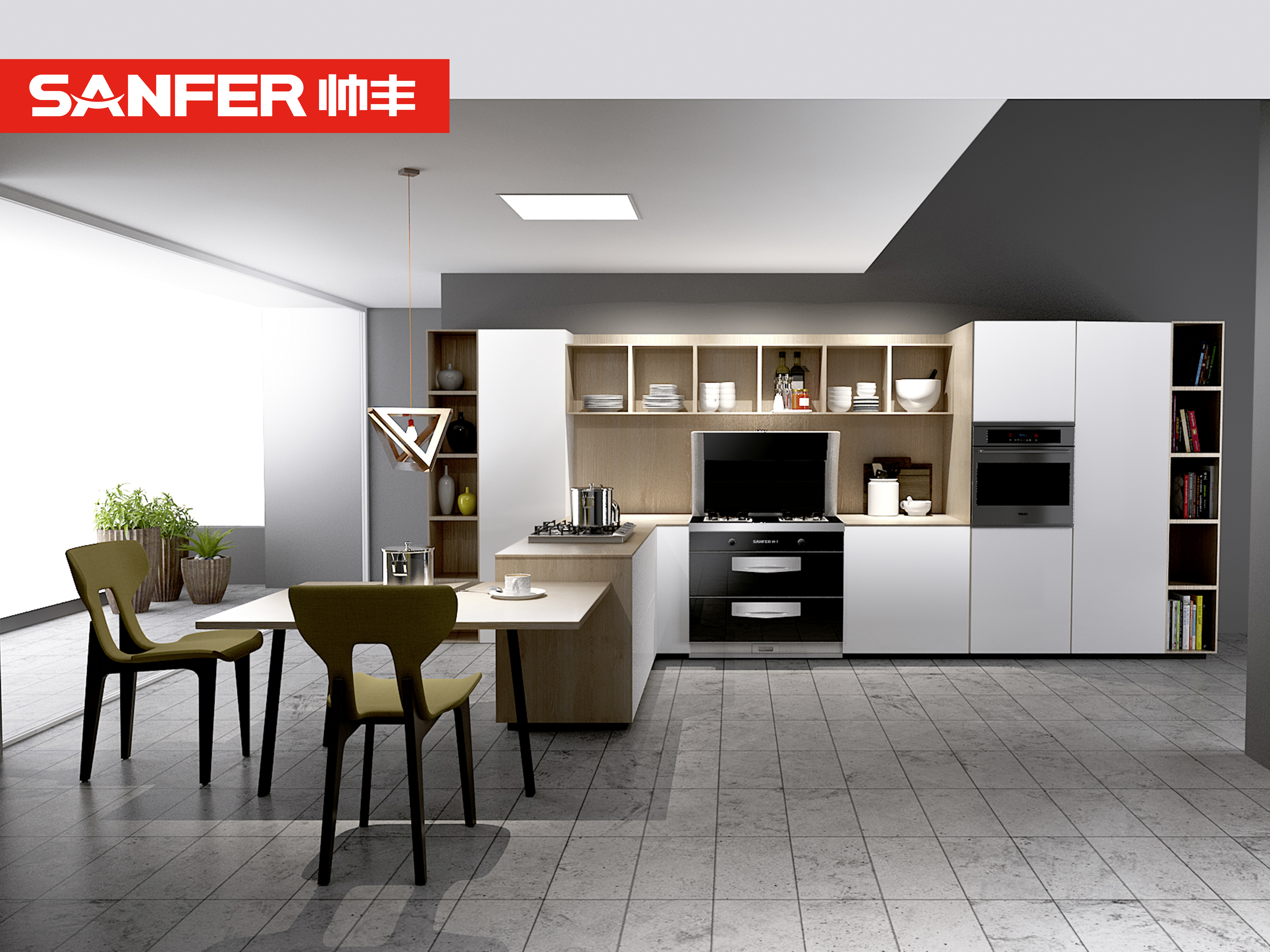 廚房想“戒煙”？讓集成灶幫你！