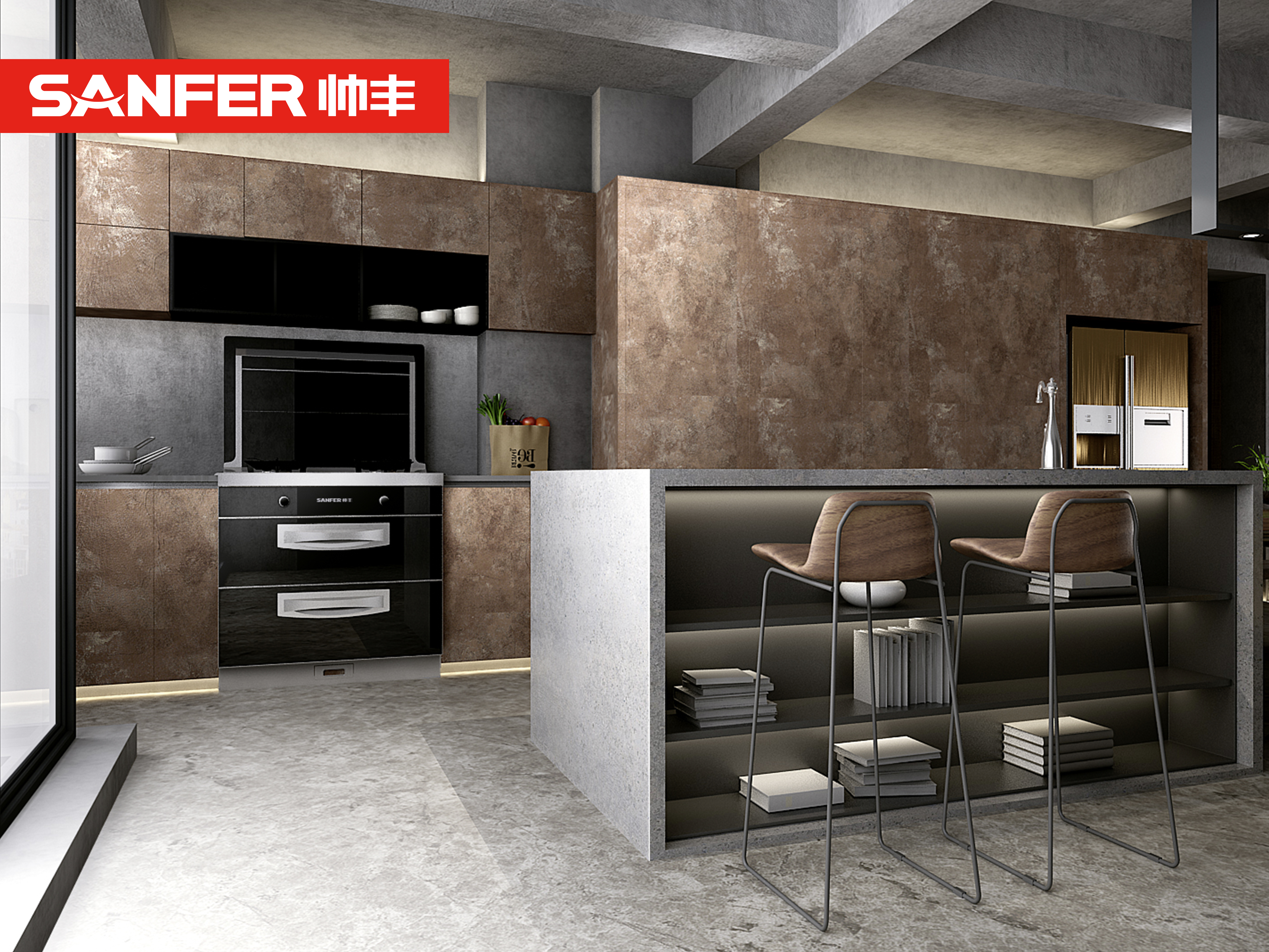 蒸烤一體集成灶，解鎖你向往的廚房生活~