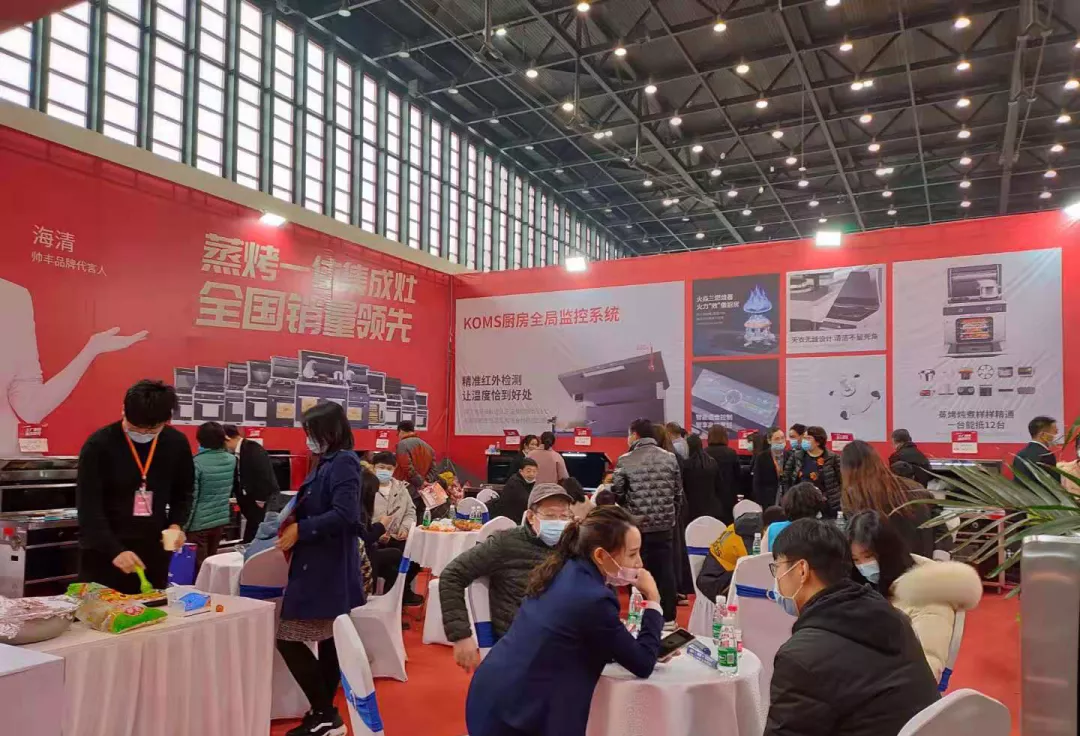 帥豐集成灶鄭州華夏家博會(huì)簽單107臺(tái)，蒸烤一體集成灶驚艷全場(chǎng)！