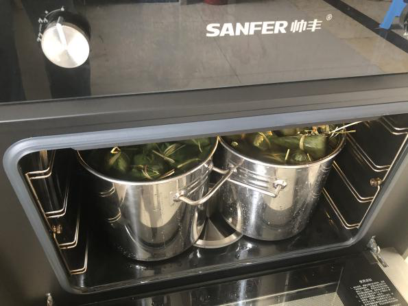 端午節(jié)快到了！今天帥豐電器就來挑戰(zhàn)一下，煮100個粽子需要多久？