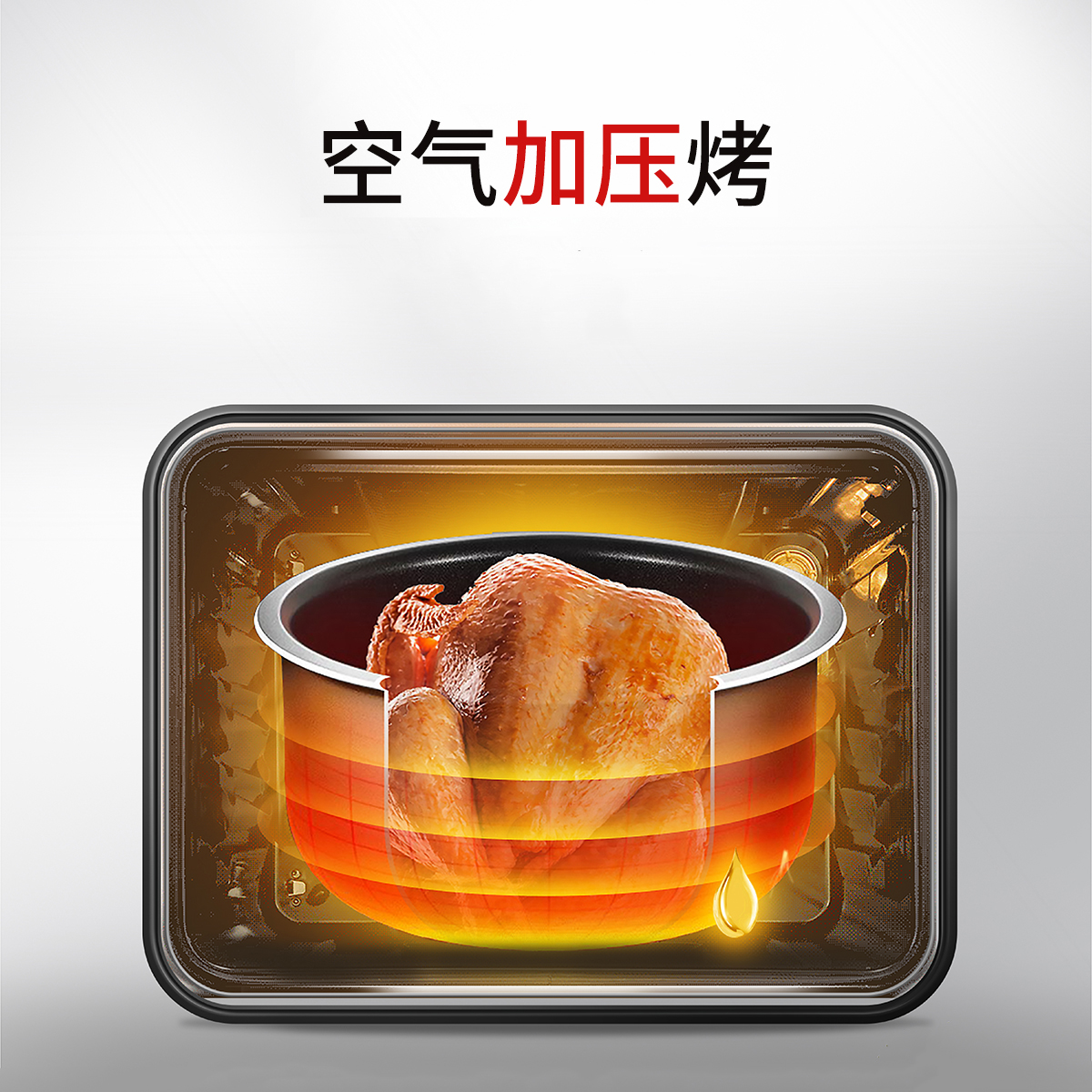 六面空氣加壓烤，烤出營養(yǎng)好味道